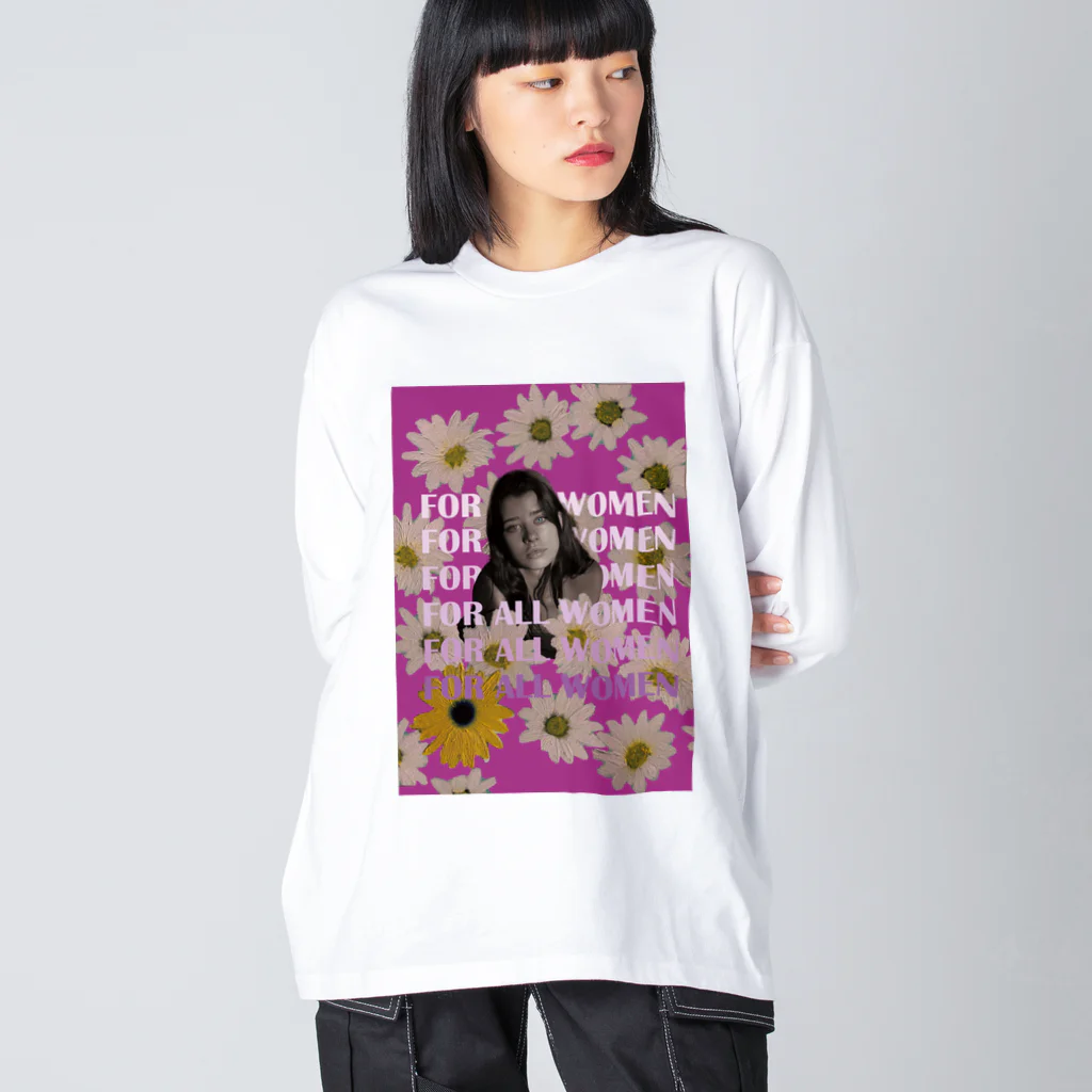 Yuta YoshiのAll for women 2 Big Long Sleeve T-Shirt