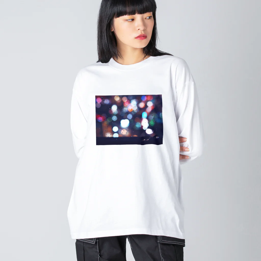 SHOPマニャガハの玉ボケ(ver:カラフル) Big Long Sleeve T-Shirt