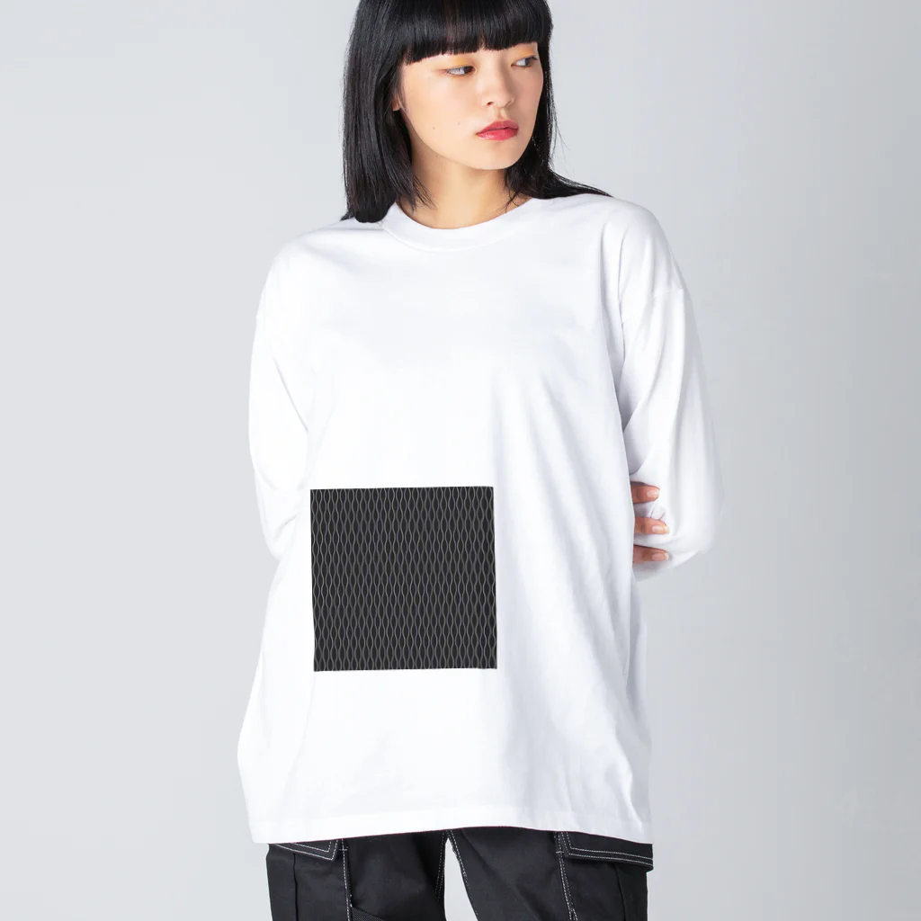 usagiの立涌 Big Long Sleeve T-Shirt