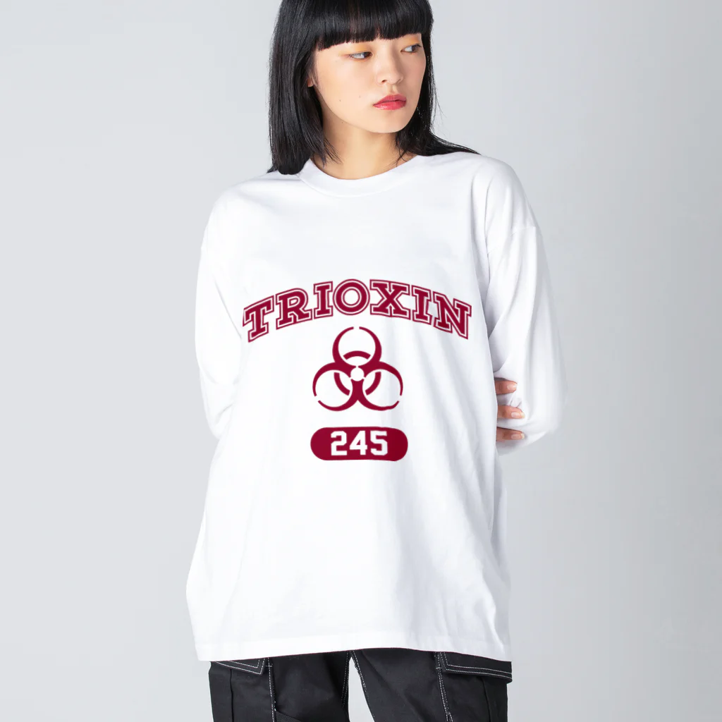 stereovisionのTRIOXIN 245（トライオキシン） Big Long Sleeve T-Shirt