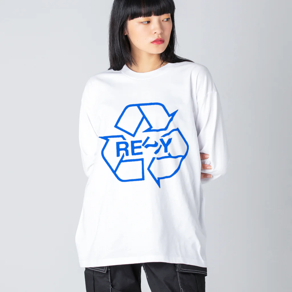 BOOKSのRemy Blue ver. ビッグシルエットロングスリーブTシャツ