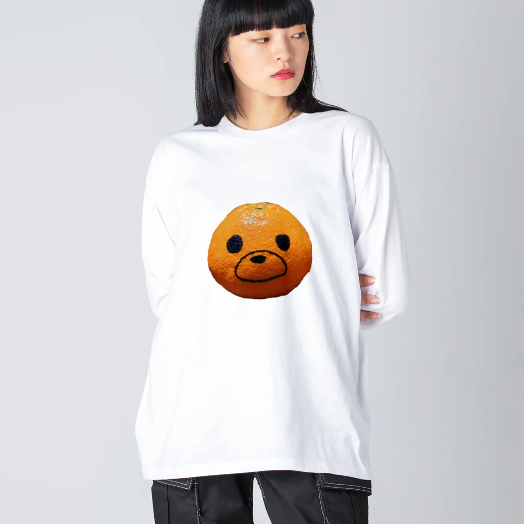 photo_sky02の伊予柑くん Big Long Sleeve T-Shirt