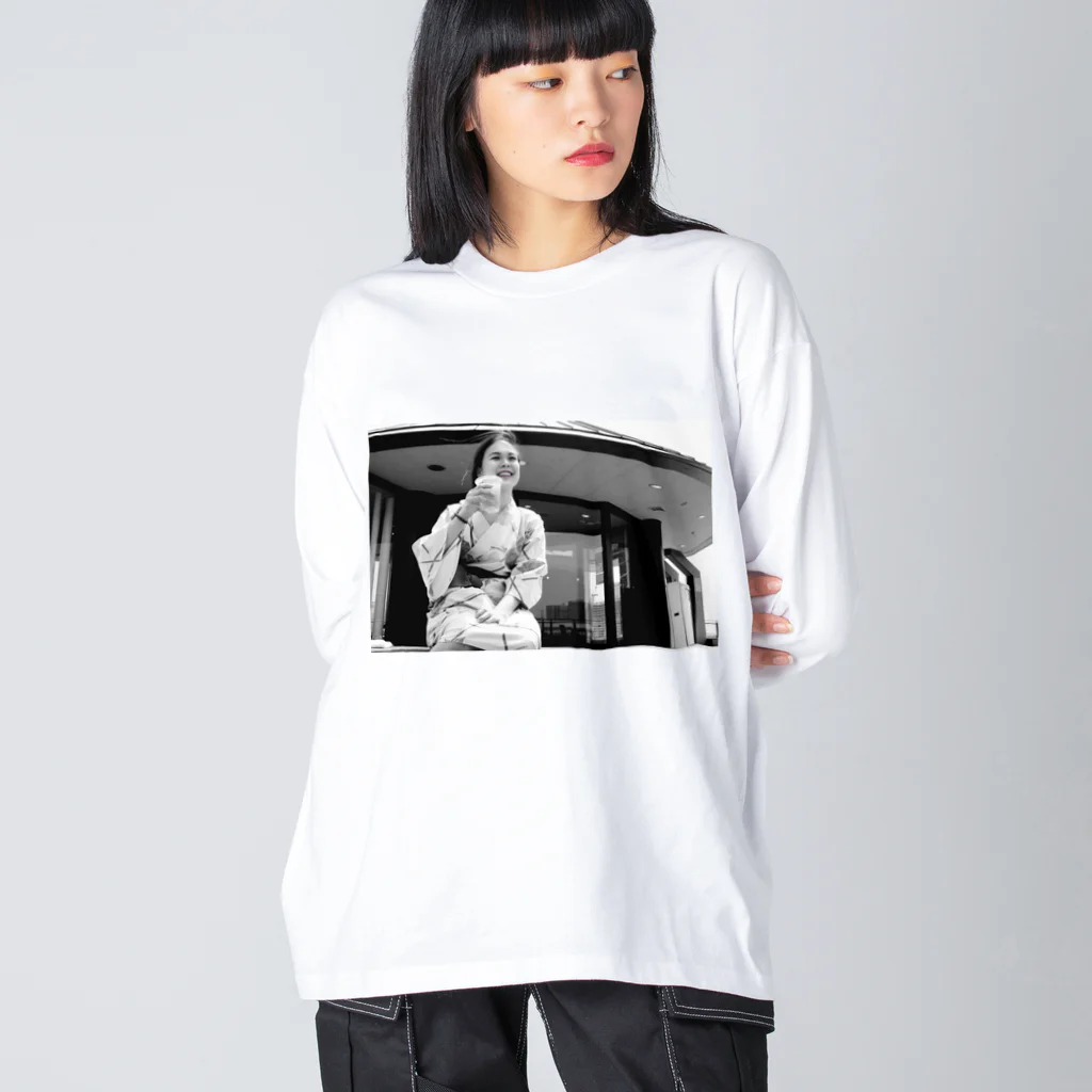 Redbabyのぷはぁっ Big Long Sleeve T-Shirt