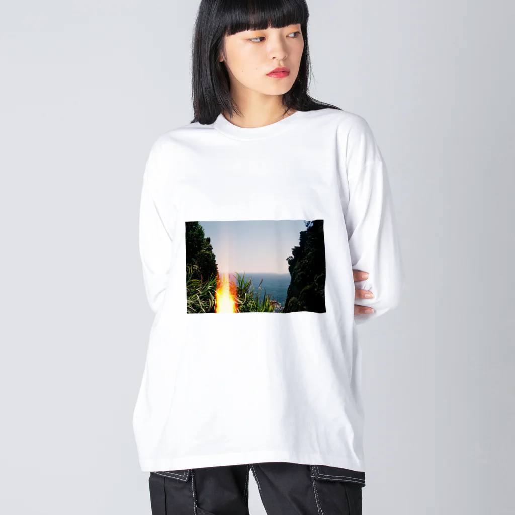 ライオンの2018江の島 Big Long Sleeve T-Shirt