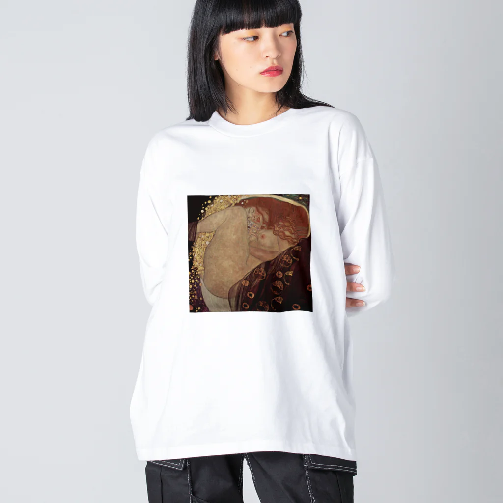art-standard（アートスタンダード）のグスタフ・クリムト（Gustav Klimt） / 『ダナエ』（1907年 - 1908年） ビッグシルエットロングスリーブTシャツ