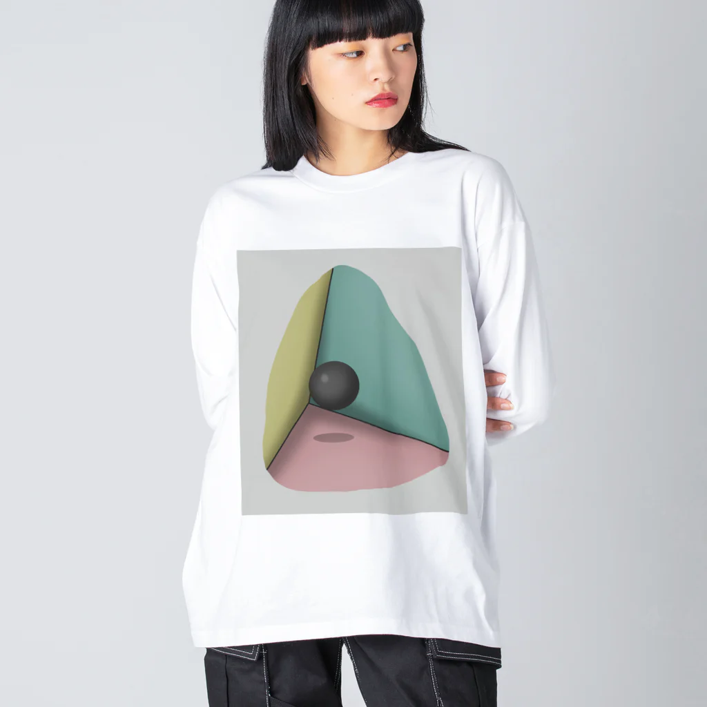 アトリエヱキパの無言～mugon～6 Big Long Sleeve T-Shirt