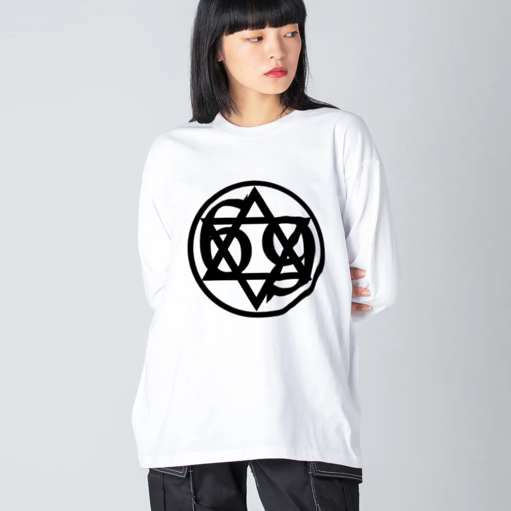 UNchan(あんちゃん)    ★unlimited★のダビデ69　＃0008 Big Long Sleeve T-Shirt