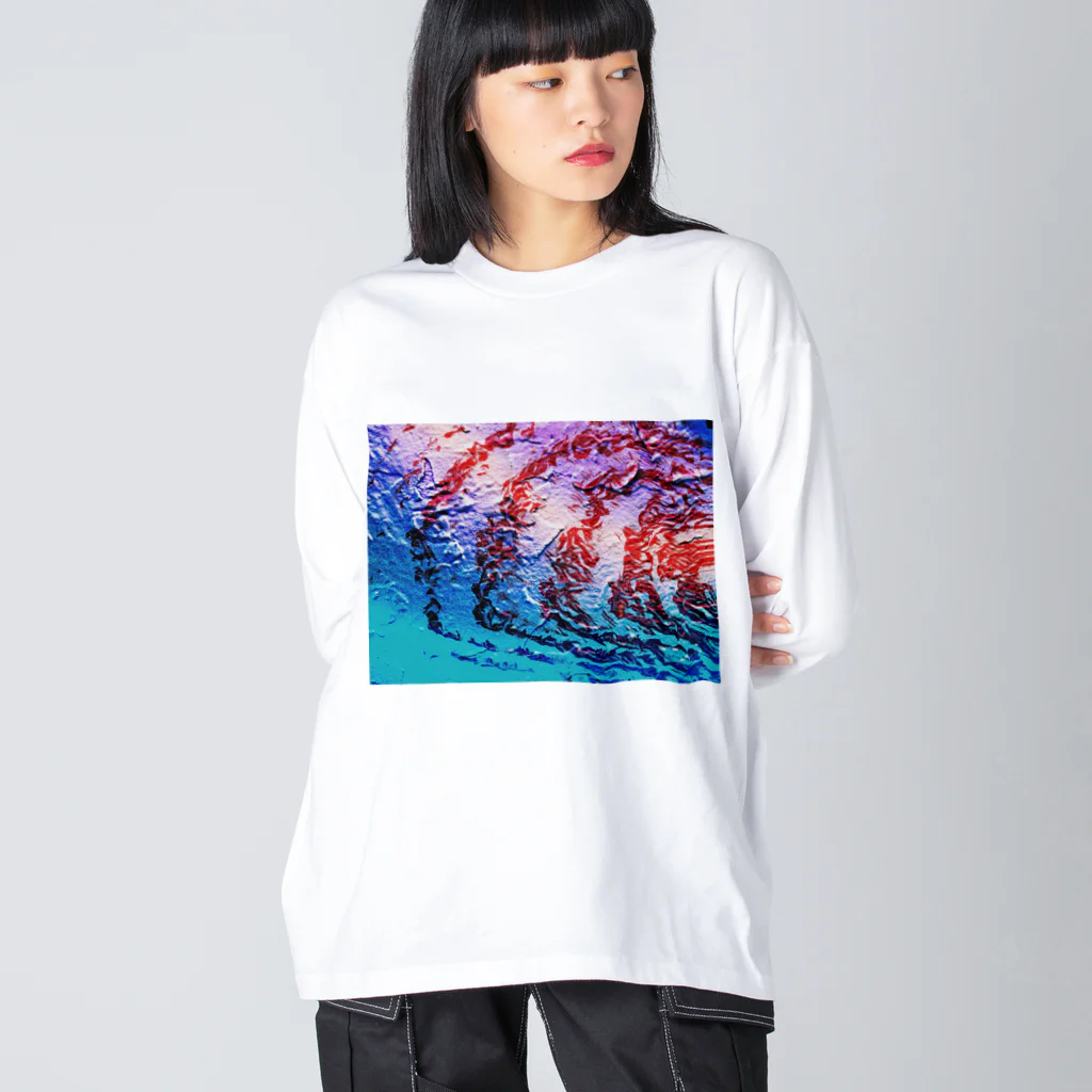 HossyのEchoes Big Long Sleeve T-Shirt