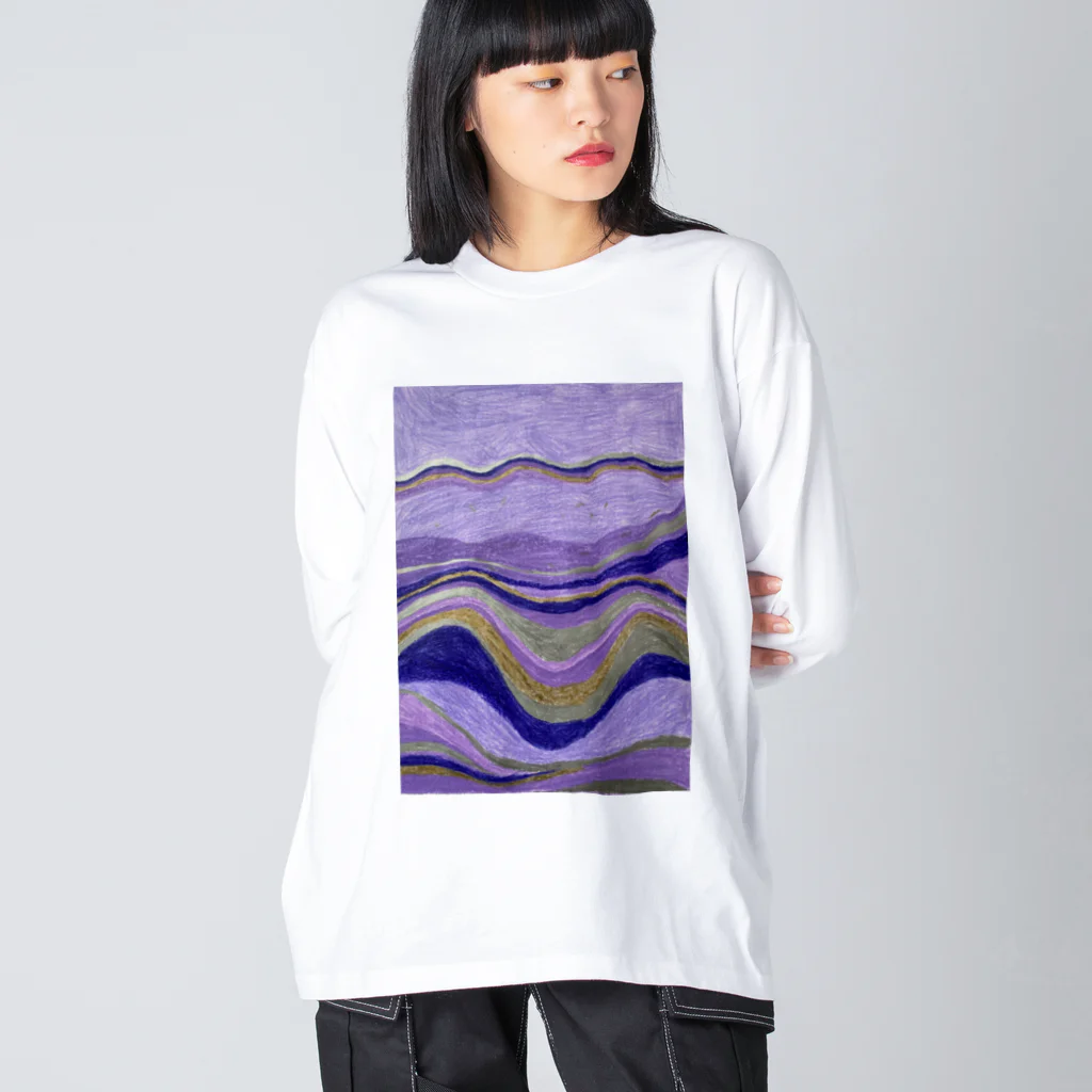 yoisoのどこかの地層 Big Long Sleeve T-Shirt