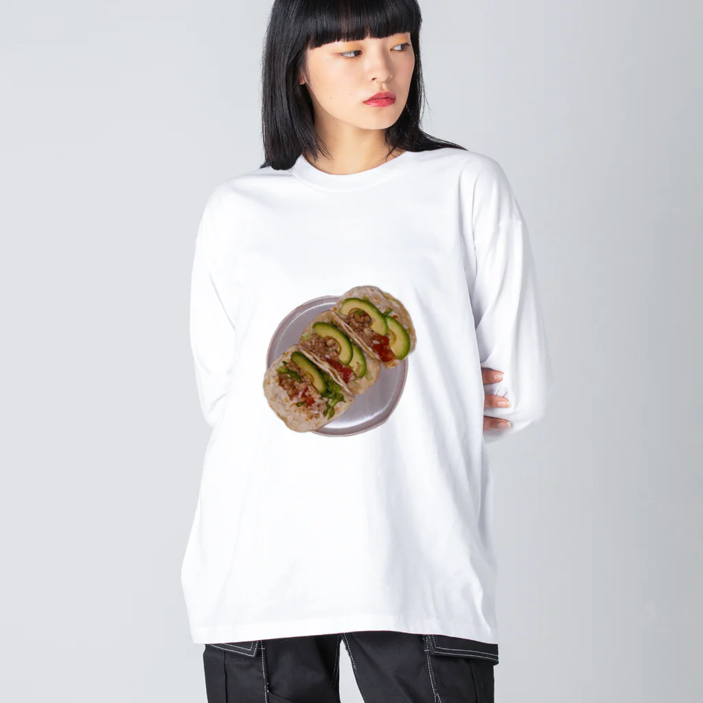 yoisoの整列タコス Big Long Sleeve T-Shirt