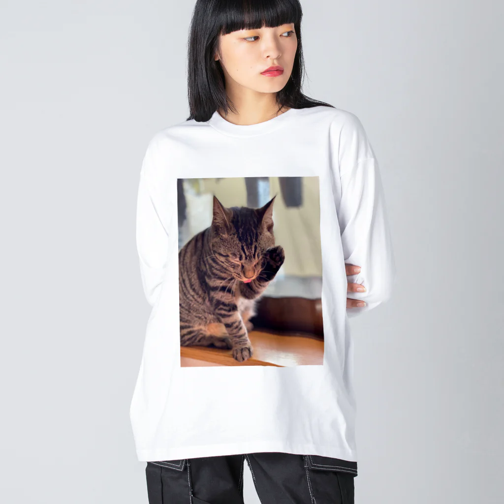 YUR!Eのこたろう　子猫　シリーズ　1 Big Long Sleeve T-Shirt