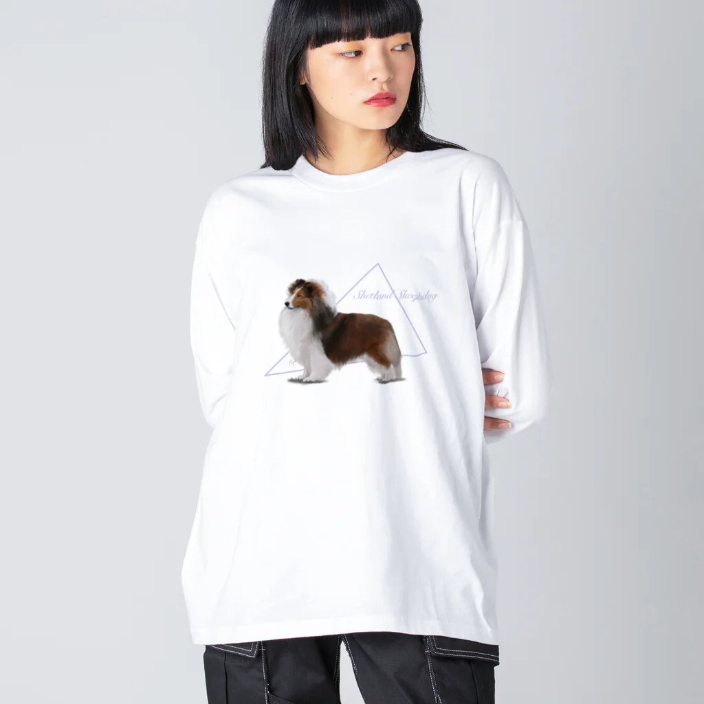 しぇるーののショードック　シェルティ Big Long Sleeve T-Shirt