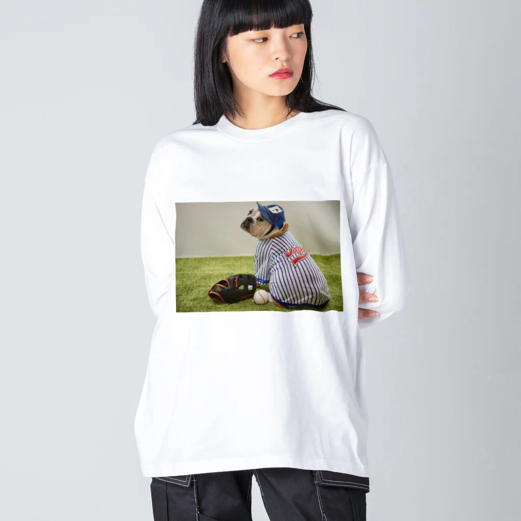 ブル＆ピンのブルドッグのブチコ Big Long Sleeve T-Shirt