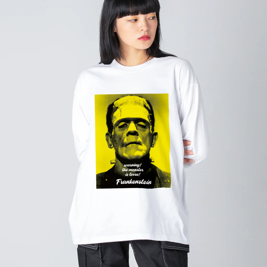 stereovisionのFrankenstein (フランケンシュタイン) Big Long Sleeve T-Shirt