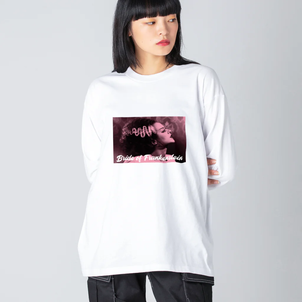 stereovisionのBride of Frankenstein (フランケンシュタインの花嫁) Big Long Sleeve T-Shirt