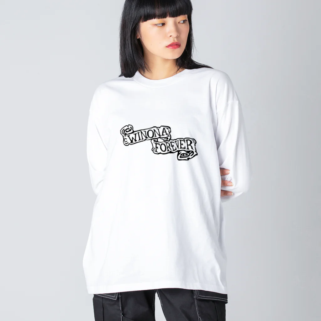 stereovisionのWINONA FOREVER ビッグシルエットロングスリーブTシャツ