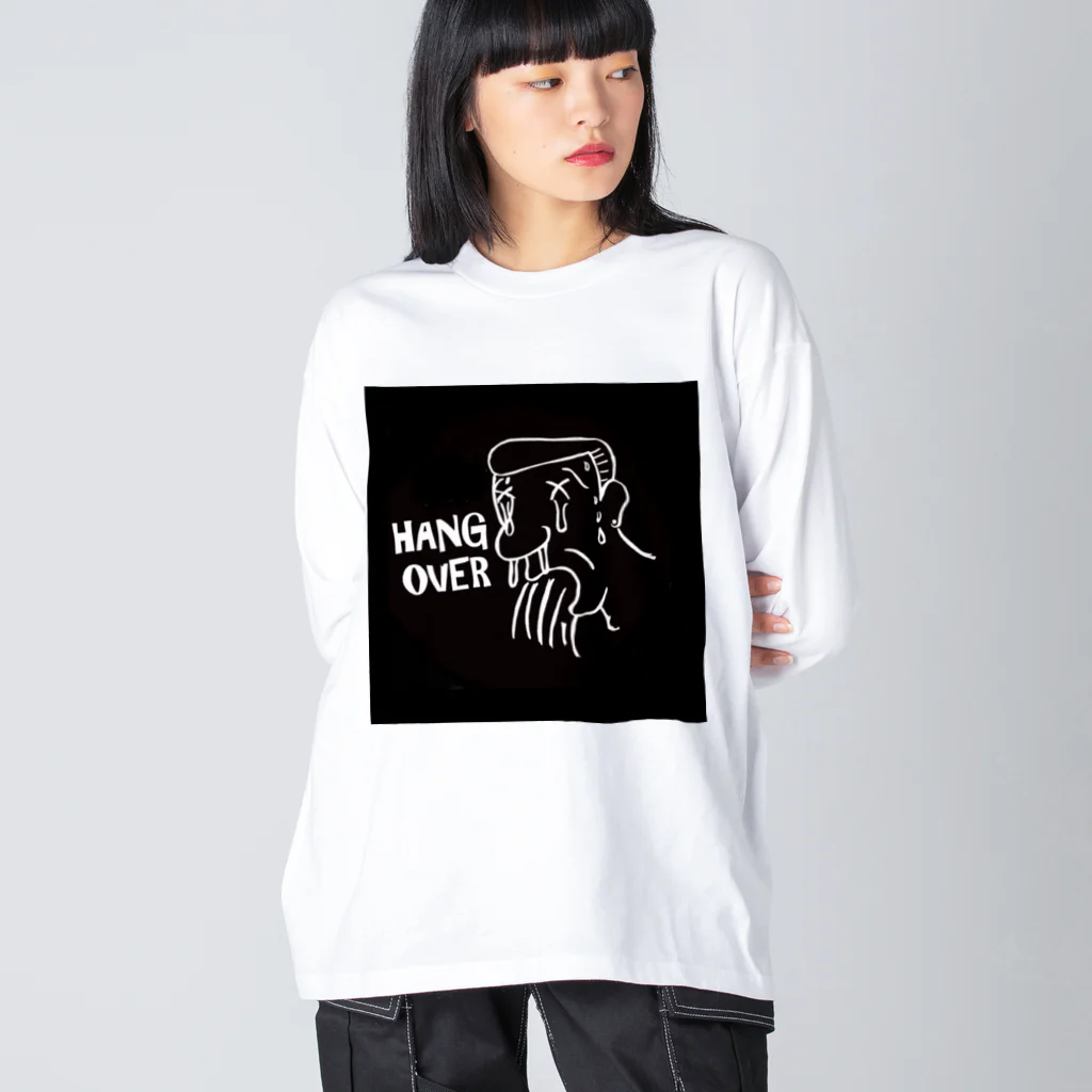 HANG OVERのHANG  OVER ロンT Big Long Sleeve T-Shirt