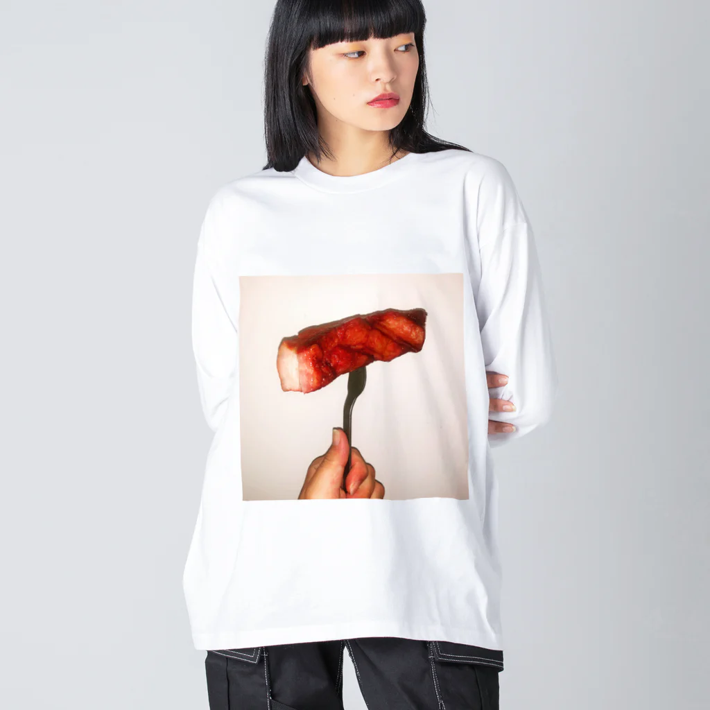 ECGのメンタルミート Big Long Sleeve T-Shirt