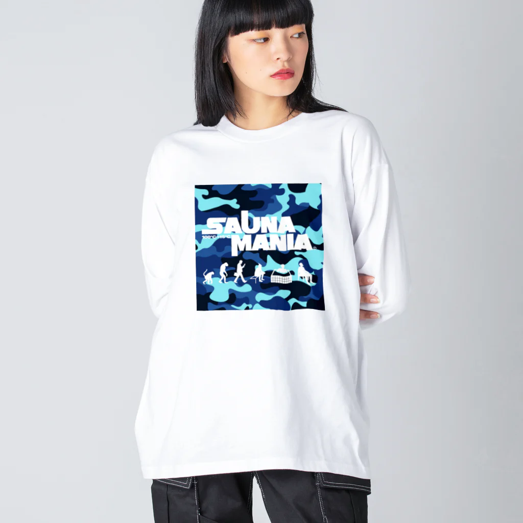 SAUNAMANIAのSAUNAMANIA Big Long Sleeve T-Shirt