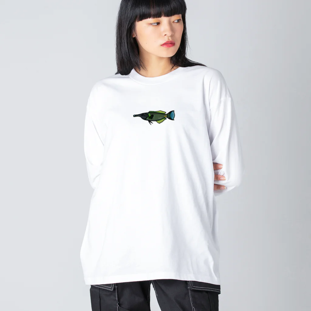 snaggedgorillaのクギベラ Big Long Sleeve T-Shirt