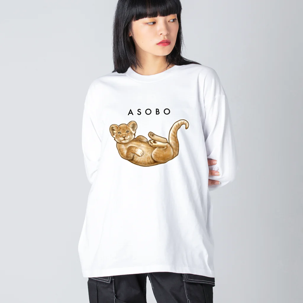 huroshikiのASOBO ビッグシルエットロングスリーブTシャツ