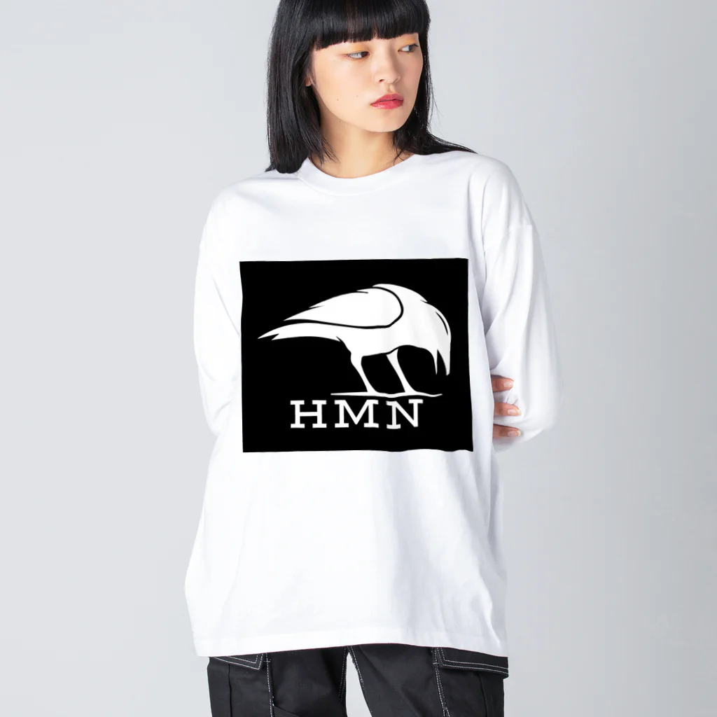 HERMANOのとりちゃん ビッグシルエットロングスリーブTシャツ