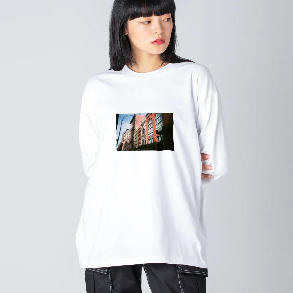 よしおなんですのまちなみ Big Long Sleeve T-Shirt