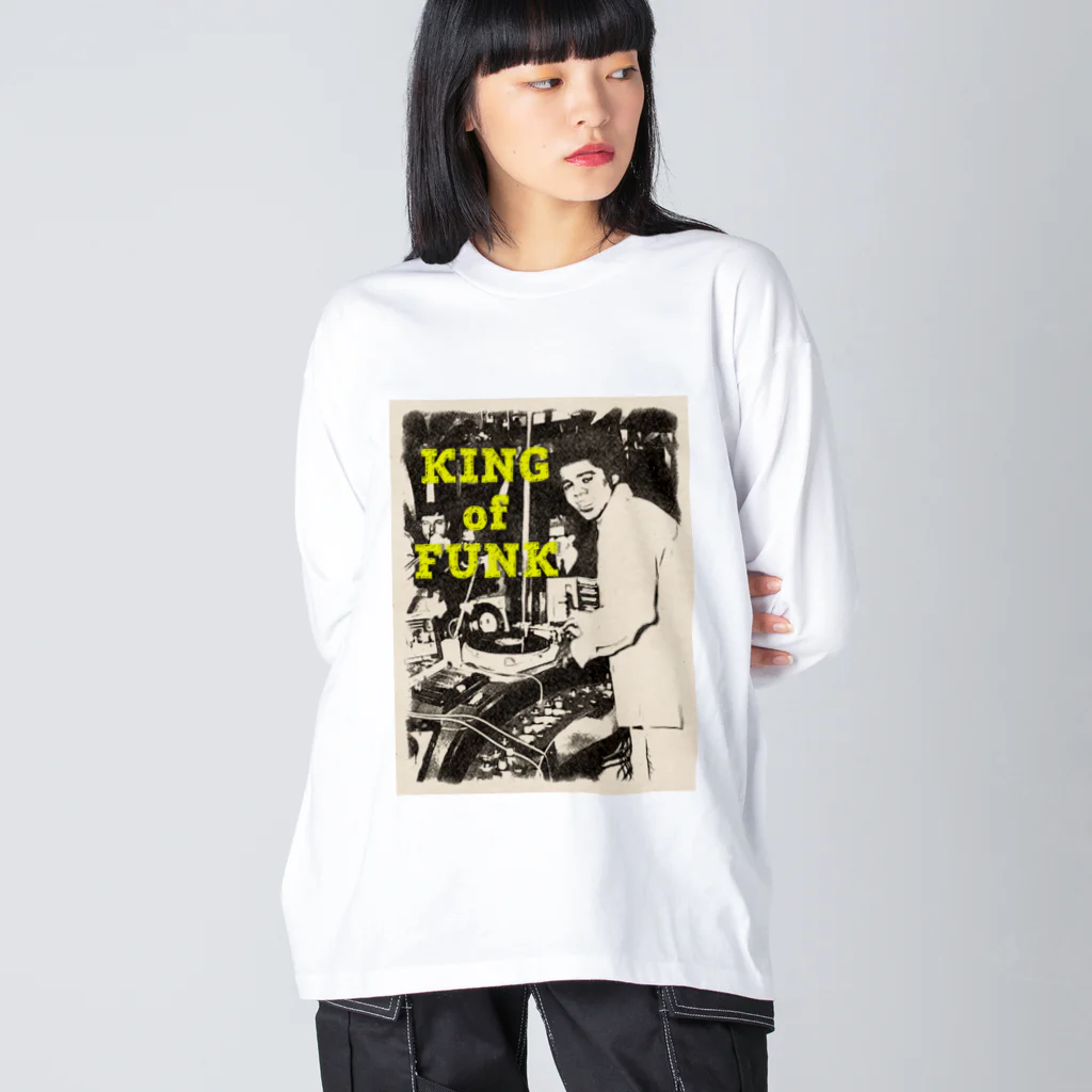 K.G.BのKING of FUNK Big Long Sleeve T-Shirt