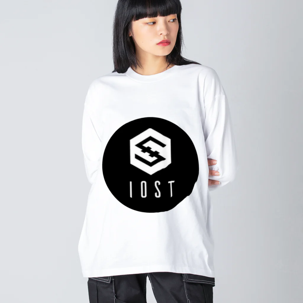 わんこイン、ぉ( ´ ▽ ` )ﾉのIOST ビッグシルエットロングスリーブTシャツ