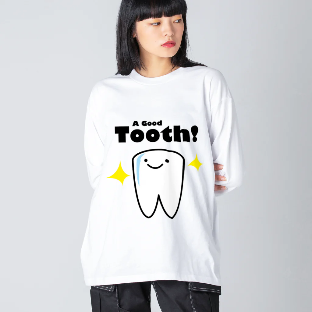 ゴロニャーのダサT屋さんのよい歯の日　トゥース！ #歯科医 に売れています。 Big Long Sleeve T-Shirt