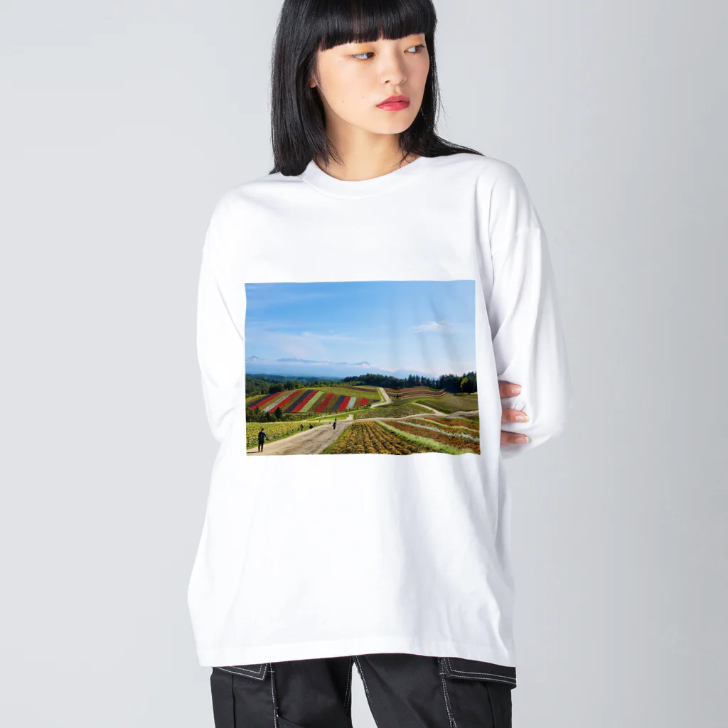 むむむむのお花畑 Big Long Sleeve T-Shirt