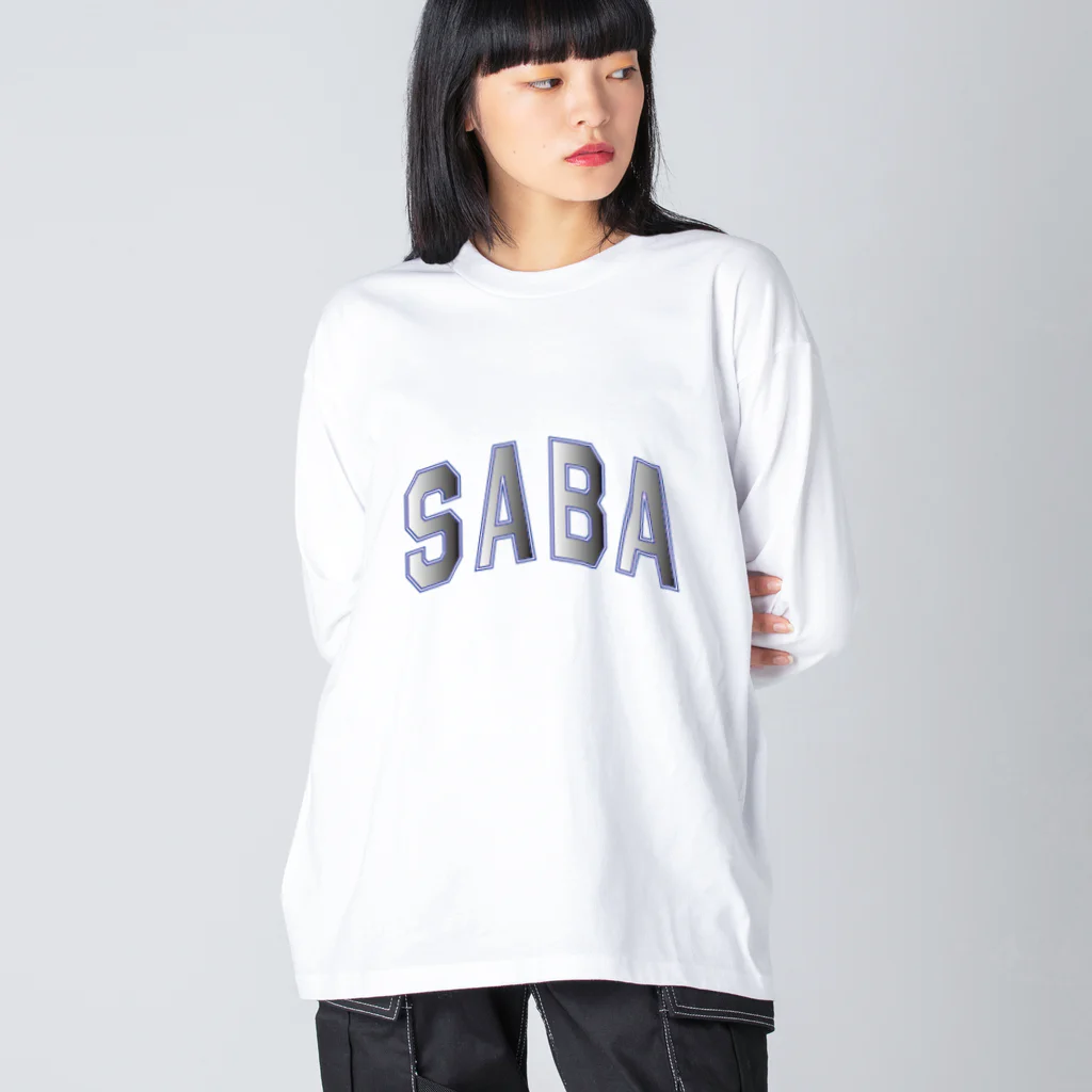 カレッジロゴ何か良いのサバカレッジ Big Long Sleeve T-Shirt