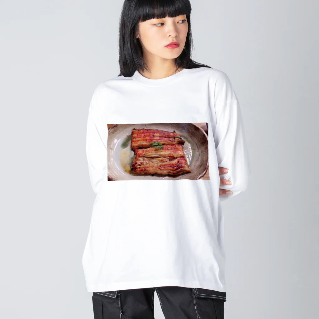 肴市のふわふわの鰻様 Big Long Sleeve T-Shirt