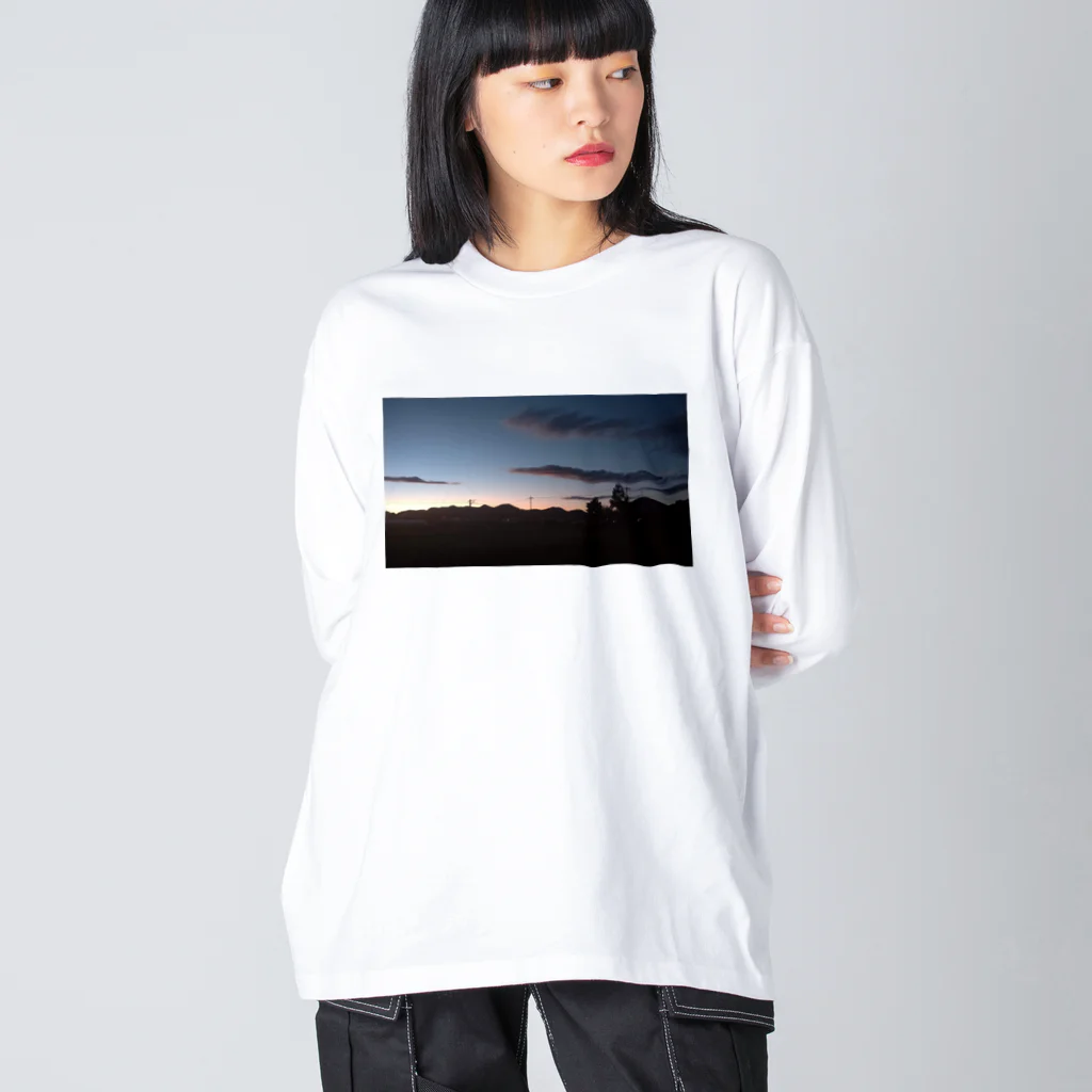 Arisaの空 ビッグシルエットロングスリーブTシャツ