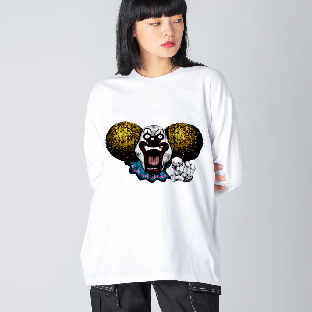 kimchinのマッドピエロ Big Long Sleeve T-Shirt