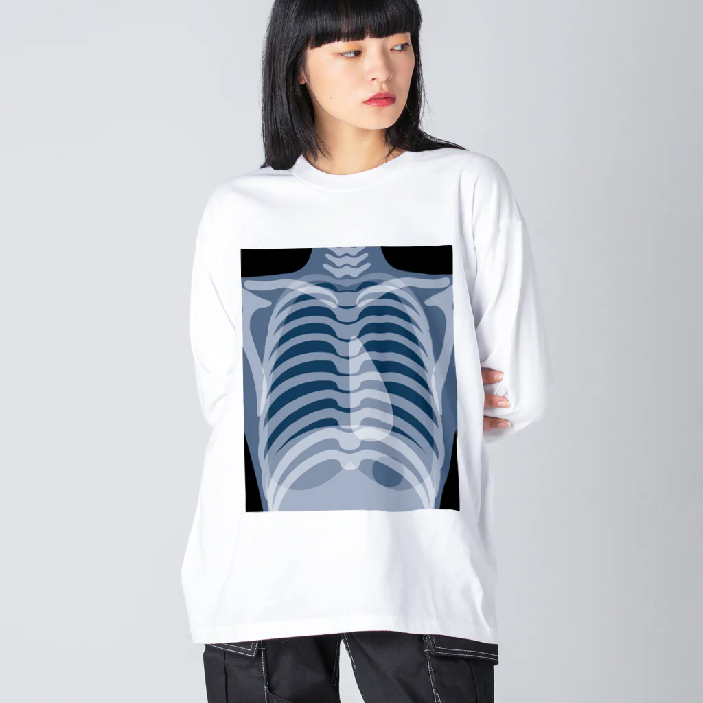 kimchinのレントゲン Big Long Sleeve T-Shirt