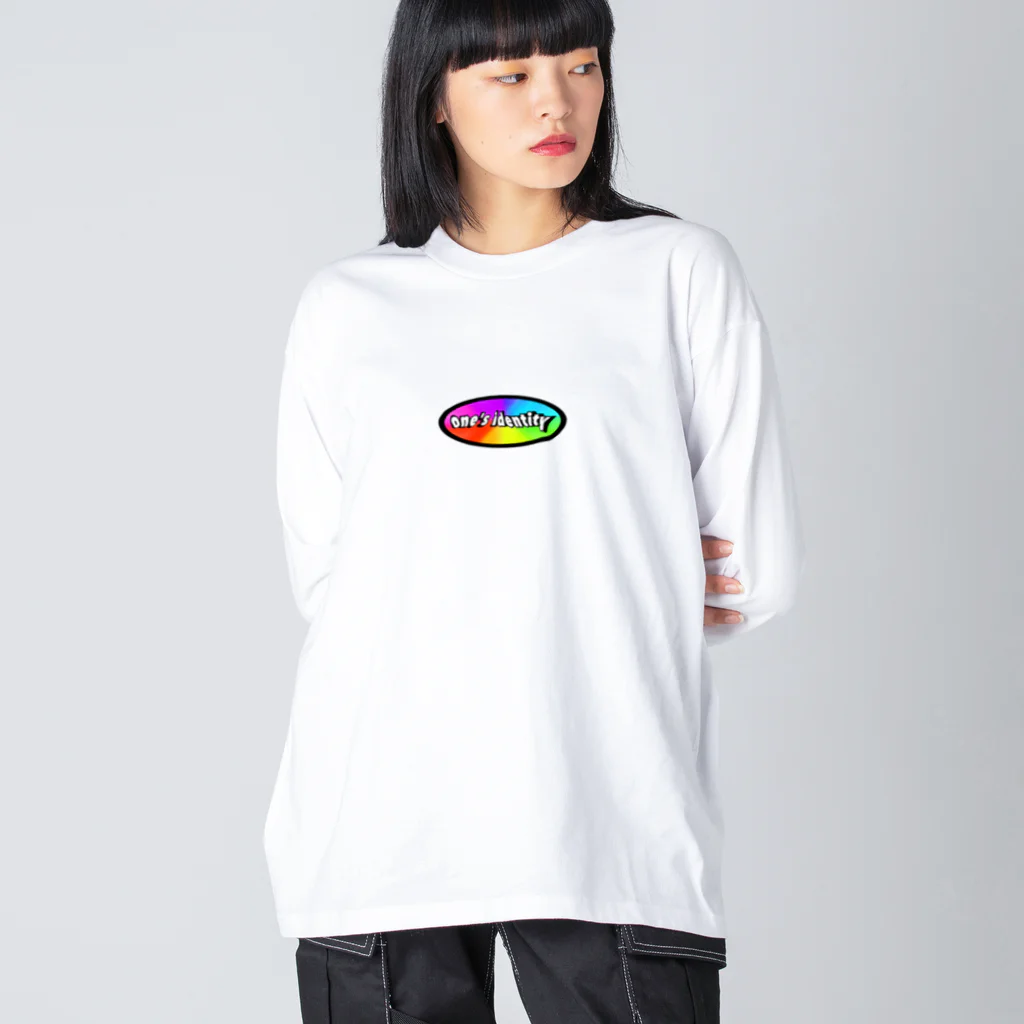 identityのone's identity Big Long Sleeve T-Shirt