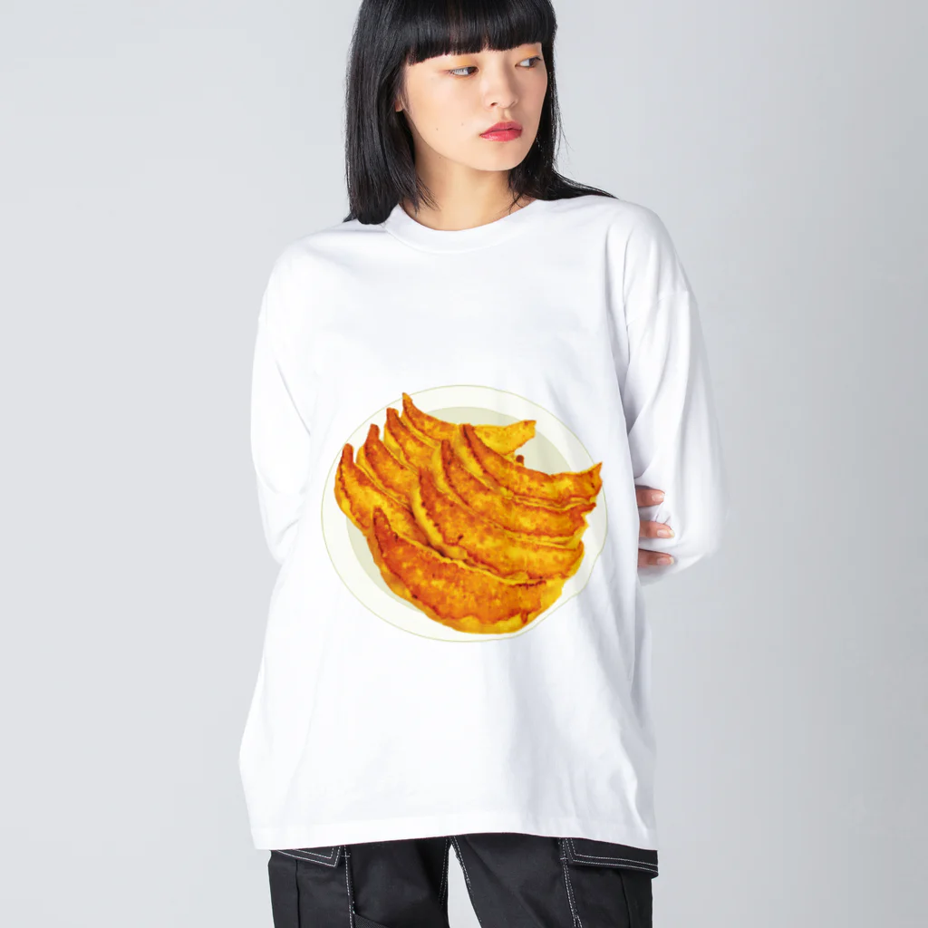 ハヤシ屋のギョーザです Big Long Sleeve T-Shirt