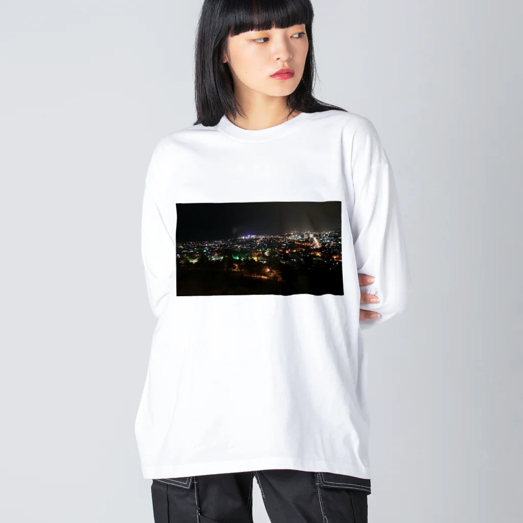 でおきしりぼ子の実験室のよるのけしき Big Long Sleeve T-Shirt