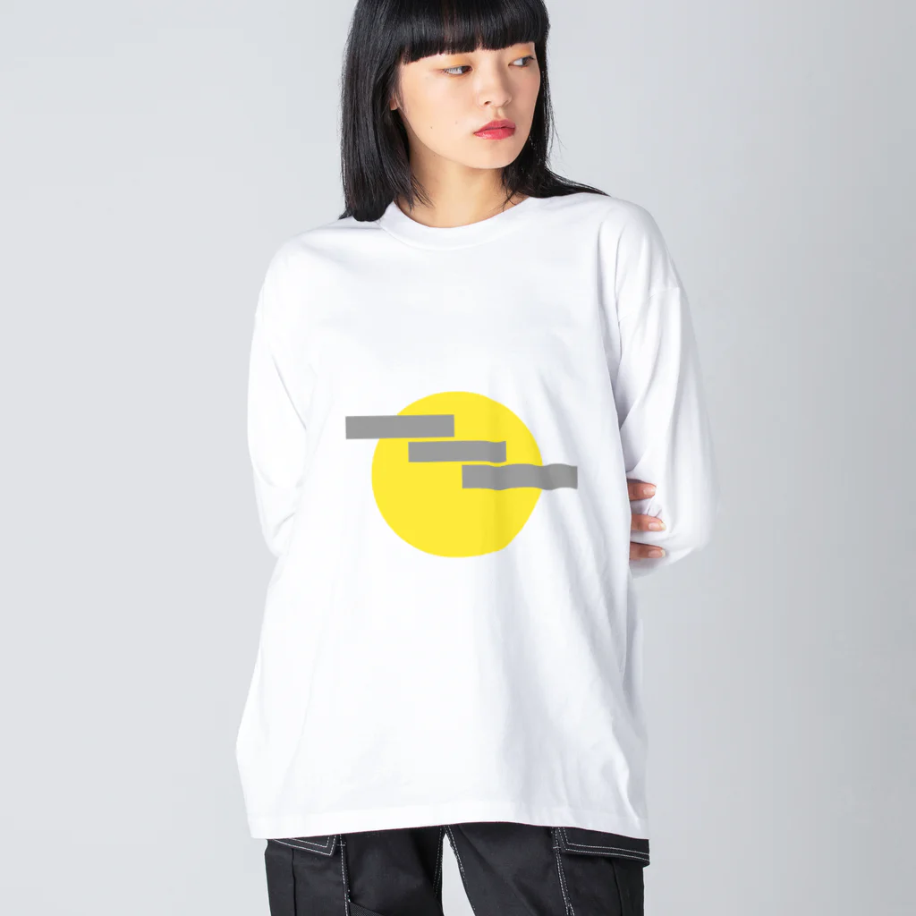 aconaruの満月 Big Long Sleeve T-Shirt