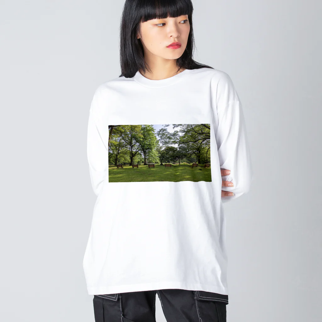 yasucal-535のGREEN PARK ビッグシルエットロングスリーブTシャツ