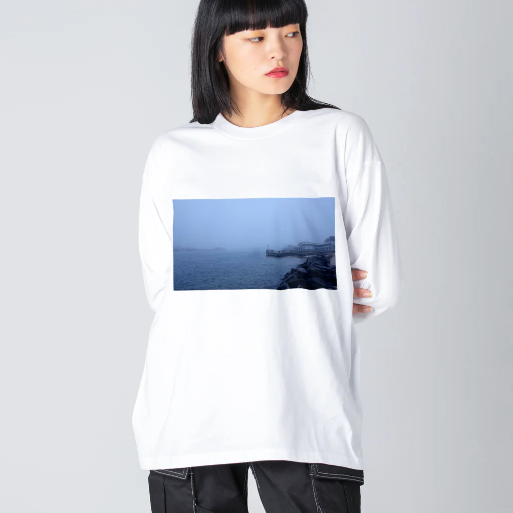 yasucal-535のmontauk port ビッグシルエットロングスリーブTシャツ