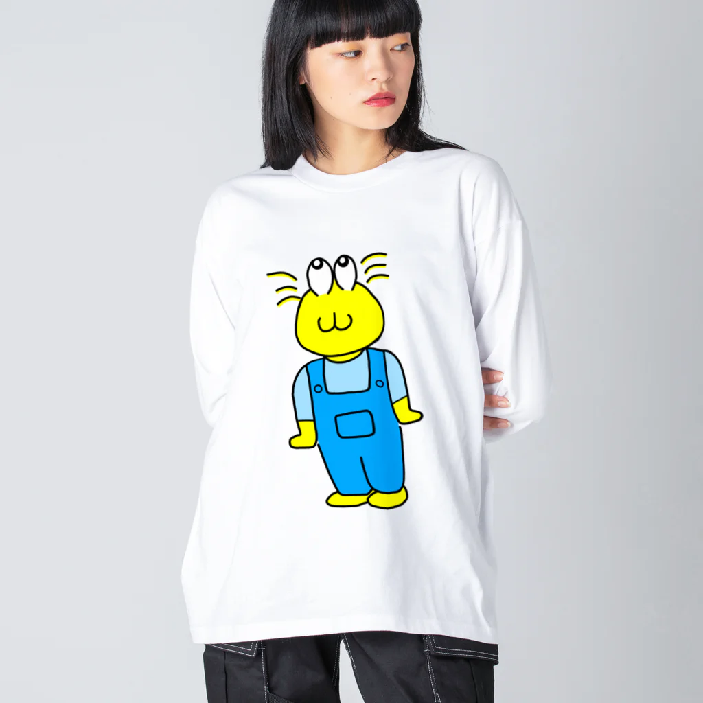 ちまたのしせいフレンズ①　タバタ Big Long Sleeve T-Shirt