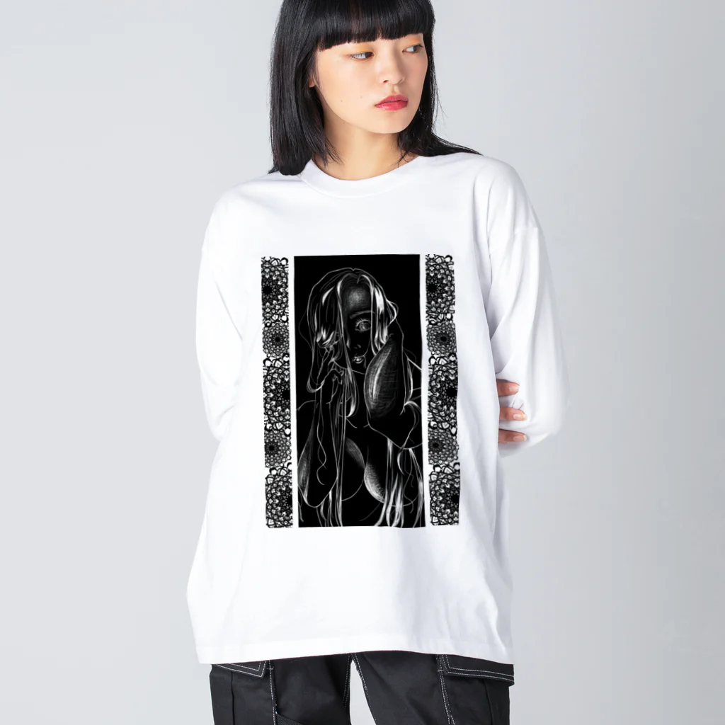 大toroの視線Ⅱ Big Long Sleeve T-Shirt