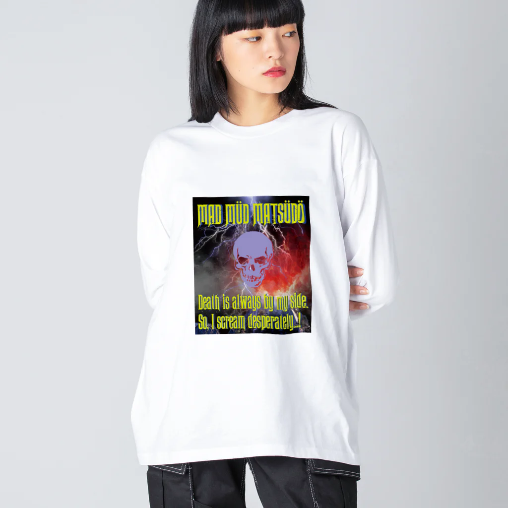 THE BARIUM PILLZのMAD MÜD MATSÜDÖシリーズ Big Long Sleeve T-Shirt