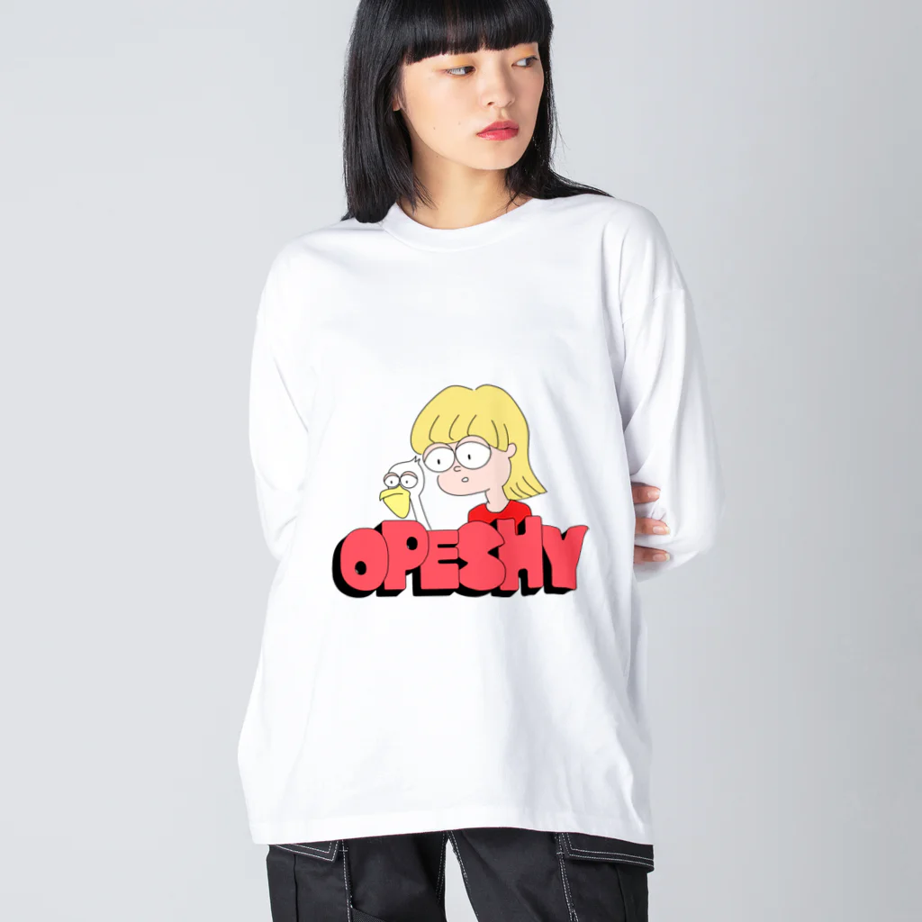 ペリカン🔥のOPESHY Big Long Sleeve T-Shirt