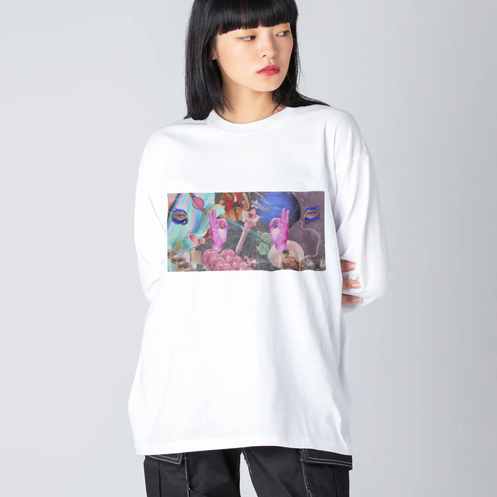 ピーリカの魔法少女変身グッズ ビッグシルエットロングスリーブTシャツ