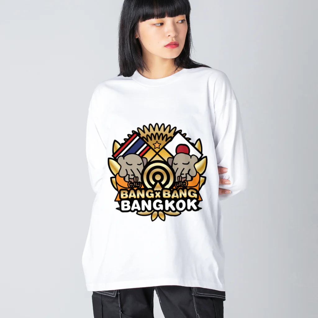 バンバンバンコク_オリジナルショップのバンバンバンコク（定番） ビッグシルエットロングスリーブTシャツ