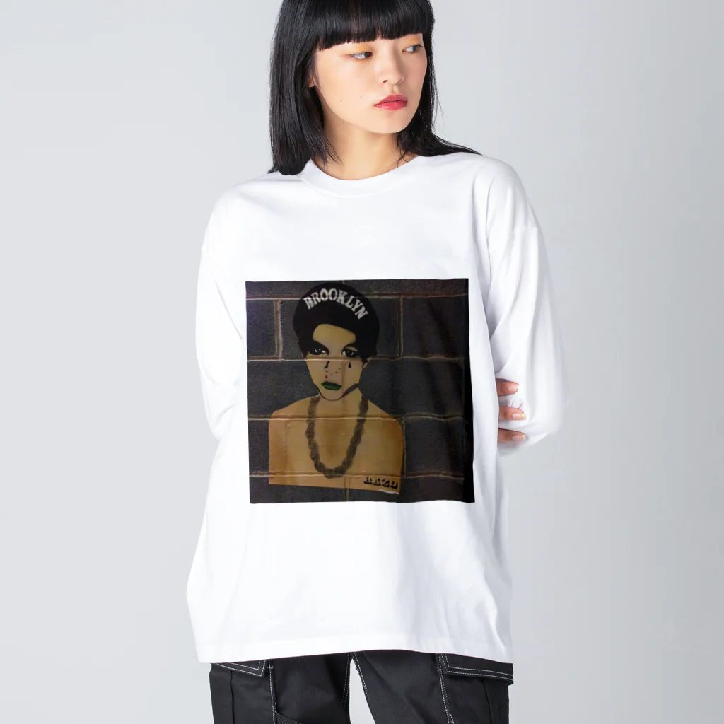 so wonderfully weird のBrooklyn kid Big Long Sleeve T-Shirt