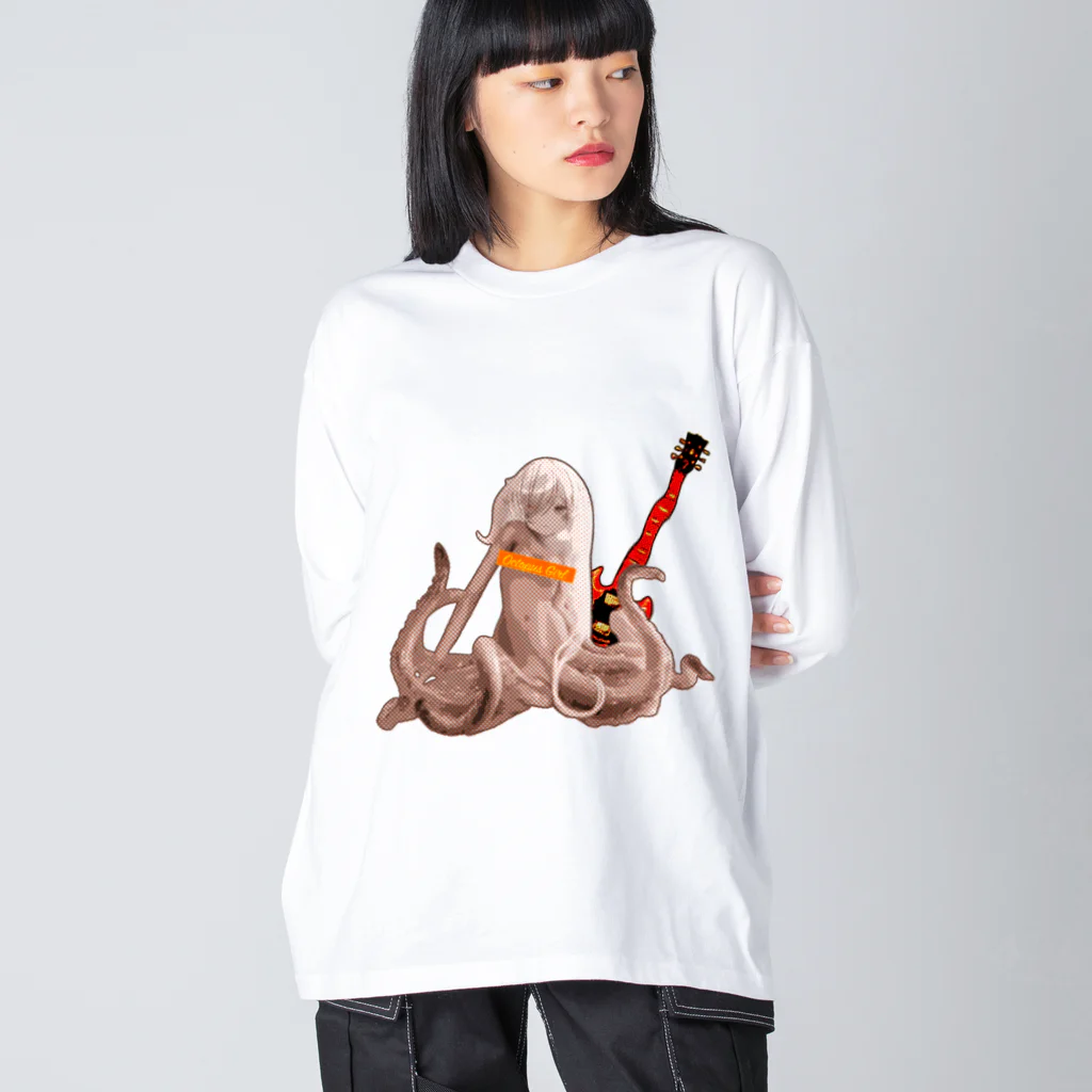 やまびこやまのロックタコ少女002 Big Long Sleeve T-Shirt